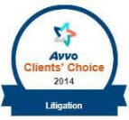 About Our Law Firm in Farmington Hills | Rubinstein Law Firm - avvo-clients-choice-2014-litigation